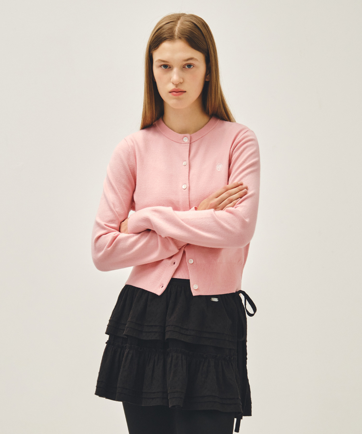 Marithe 070 W BASIC KNIT CARDIGAN SETUP