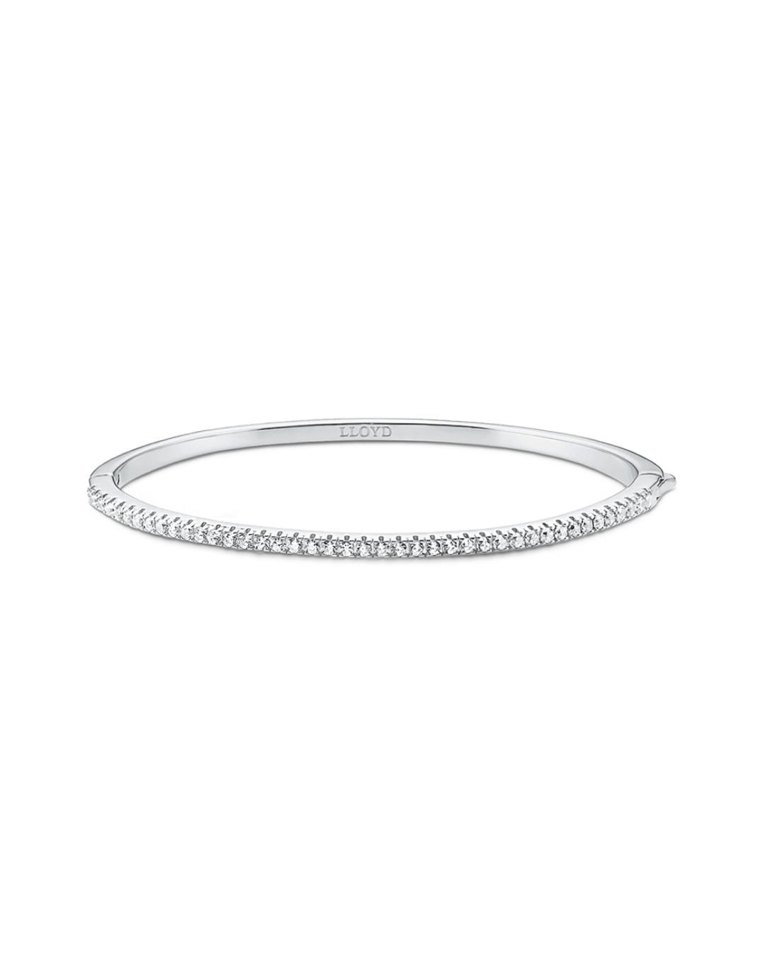 LLOYD 077 铜镀银 Tennis Bangle