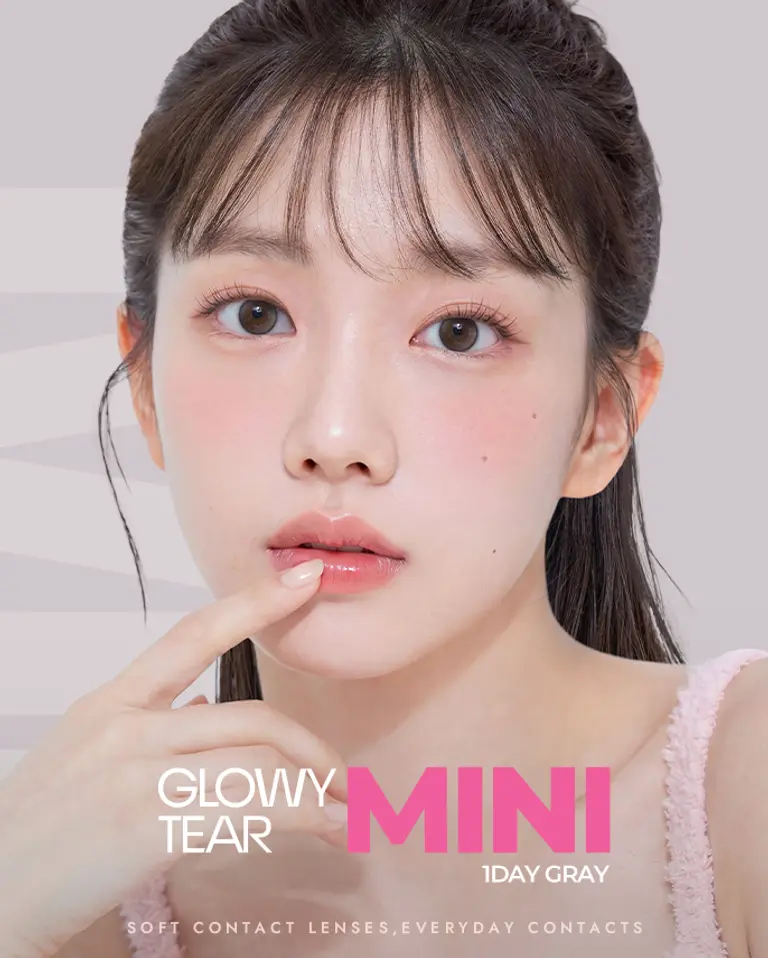 [MONTHLY] OLENS GLOWY TEAR MINI CONTACT LENS (2P)